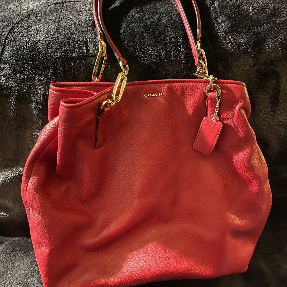 Red Coach Purse